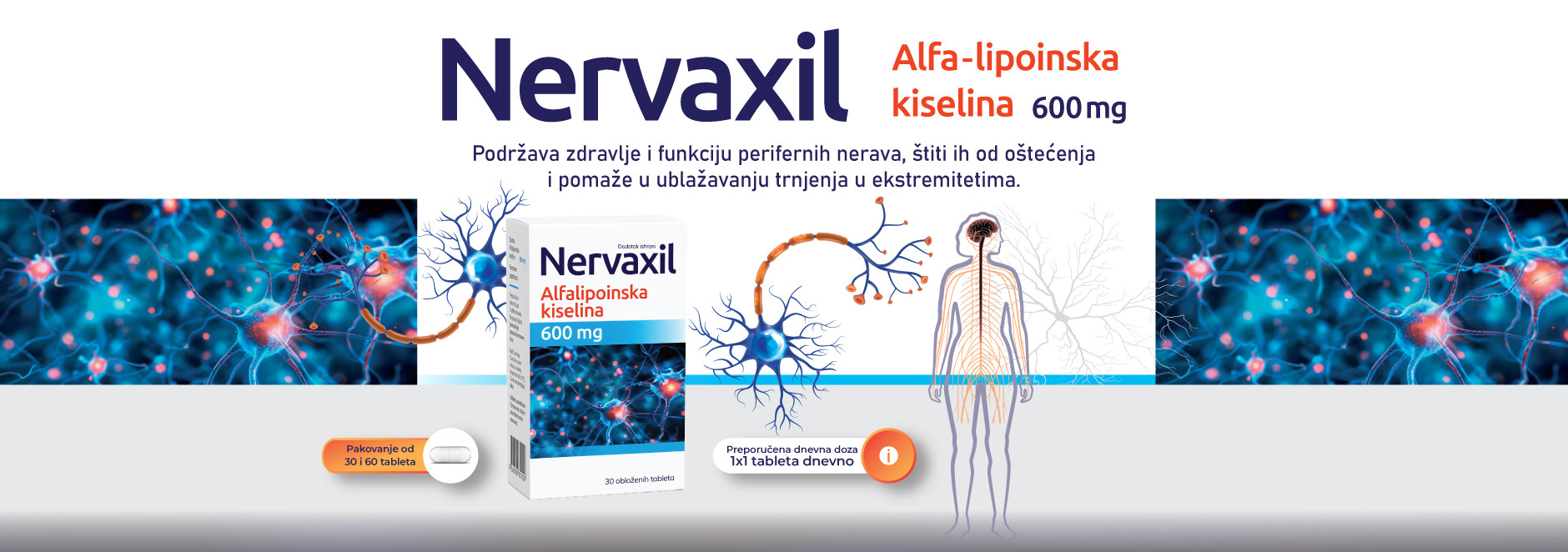 Nervaxil 600mg